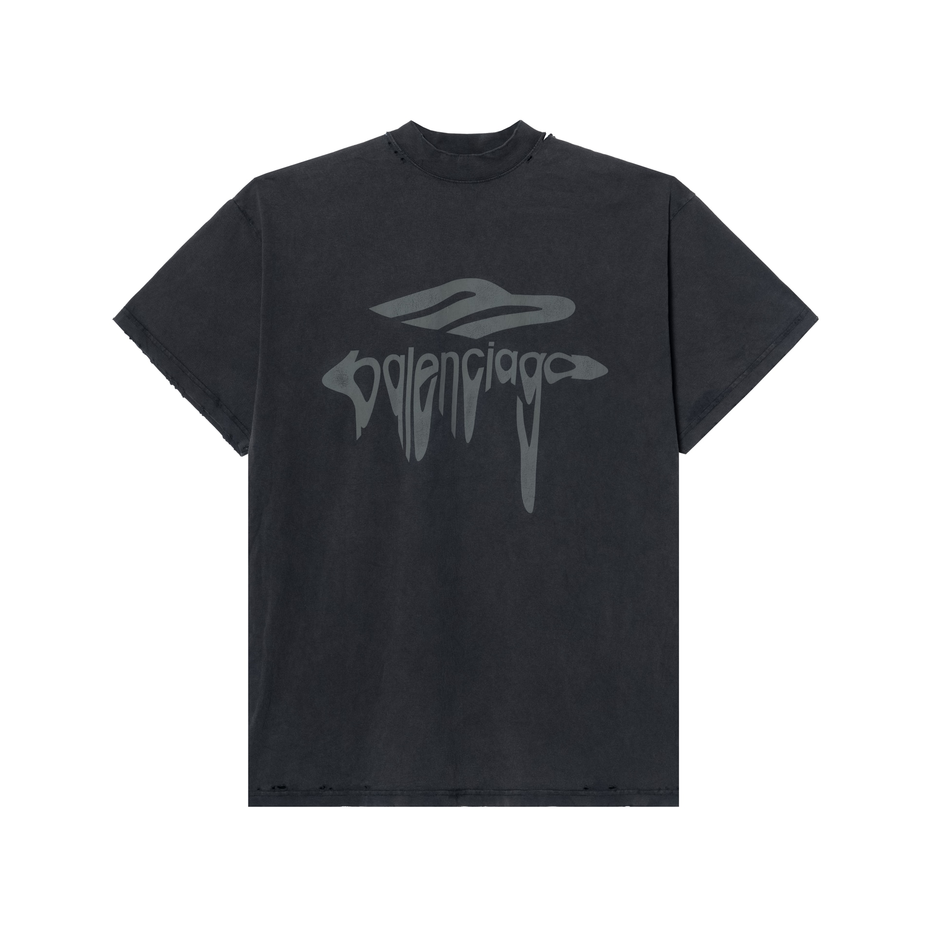 Balenciaga FW24 Coal Grey Tee