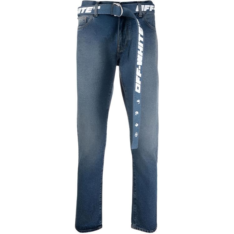 OFF-WHITE FW21 Blue Jeans