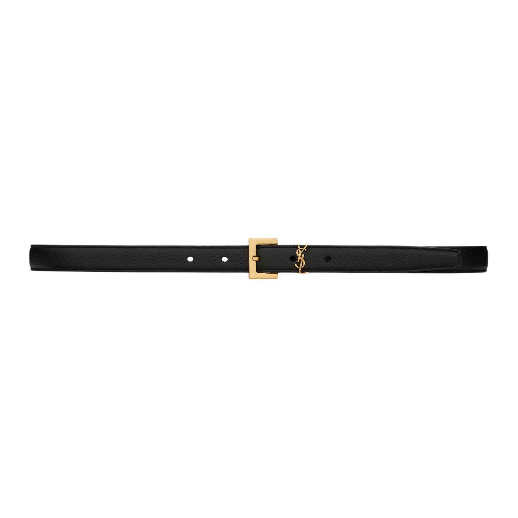 SAINT LAURENT/圣罗兰 SAINT LAURENT Monogram Belt