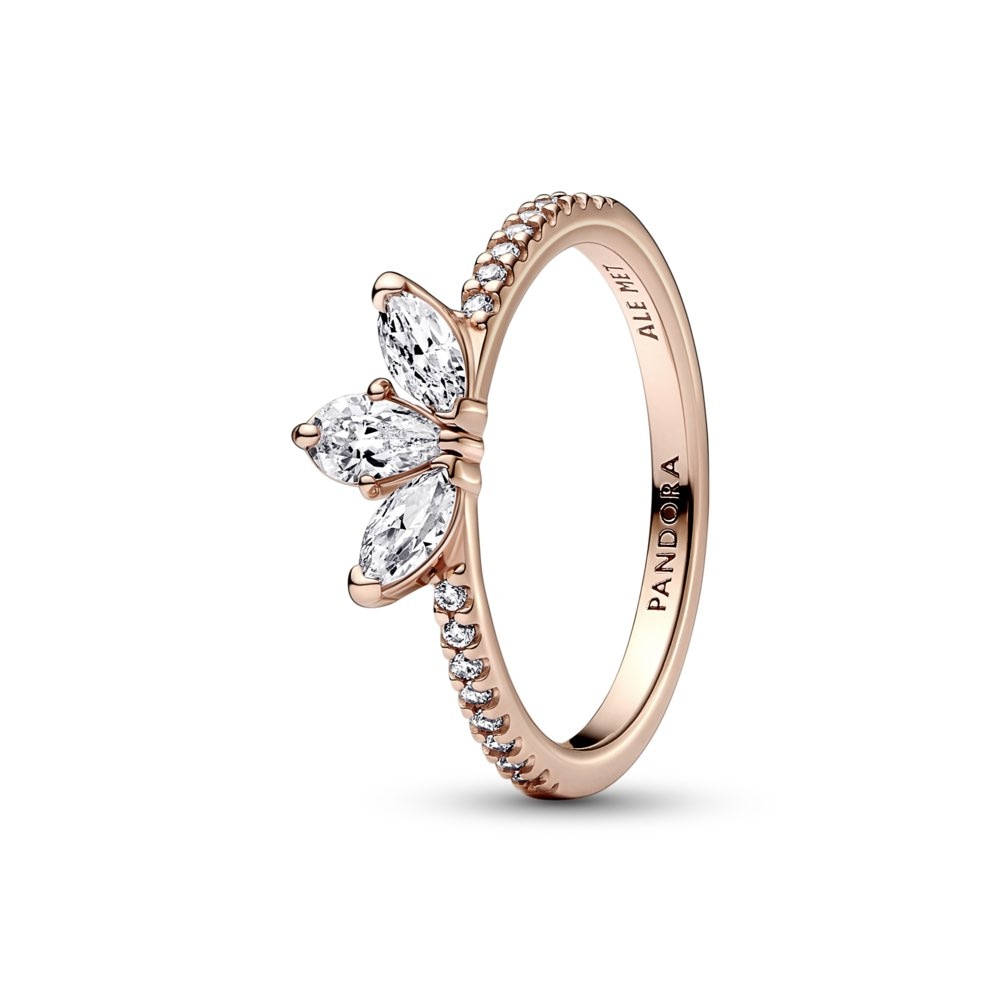 Pandora/潘多拉 Pandora Rose Gold 925 Silver Ring