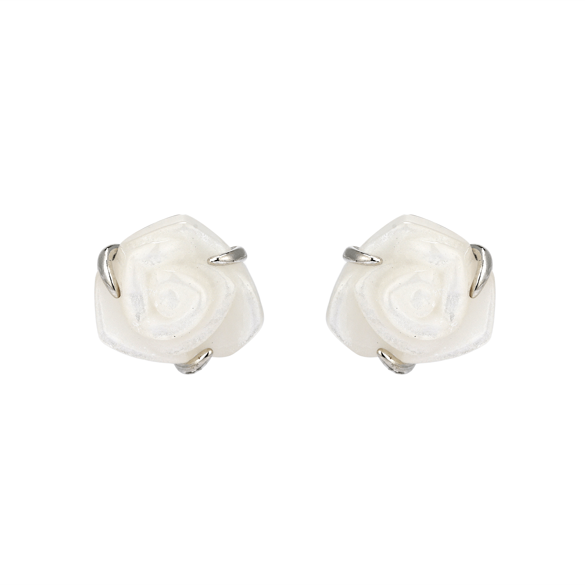 Pandora/潘多拉 Pandora Moments Silver Stud Earrings