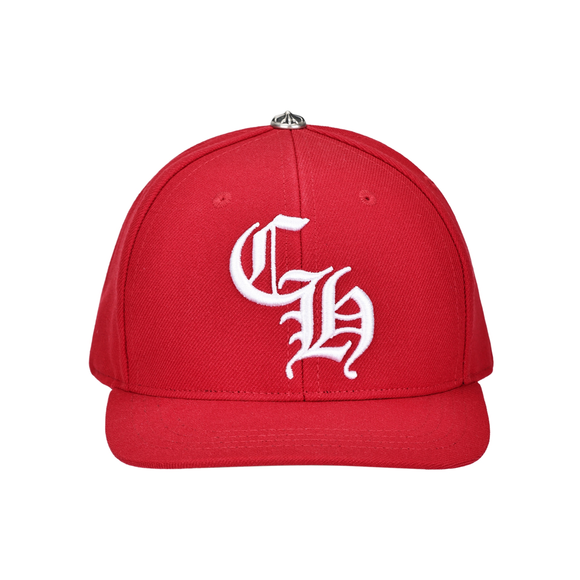 Chrome Hearts 克罗心 品牌徽标设计 棒球帽 男女同款情侣款 红色/绿色
