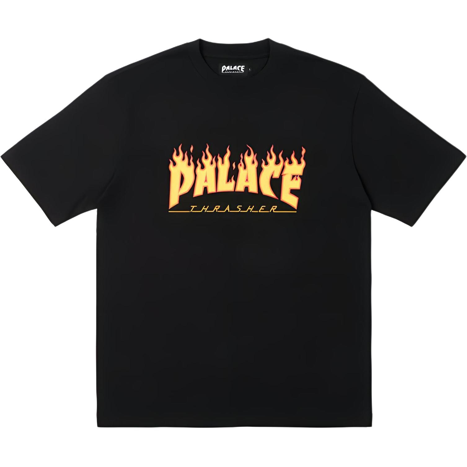 PALACE x Thrasher Flame Logo Tee