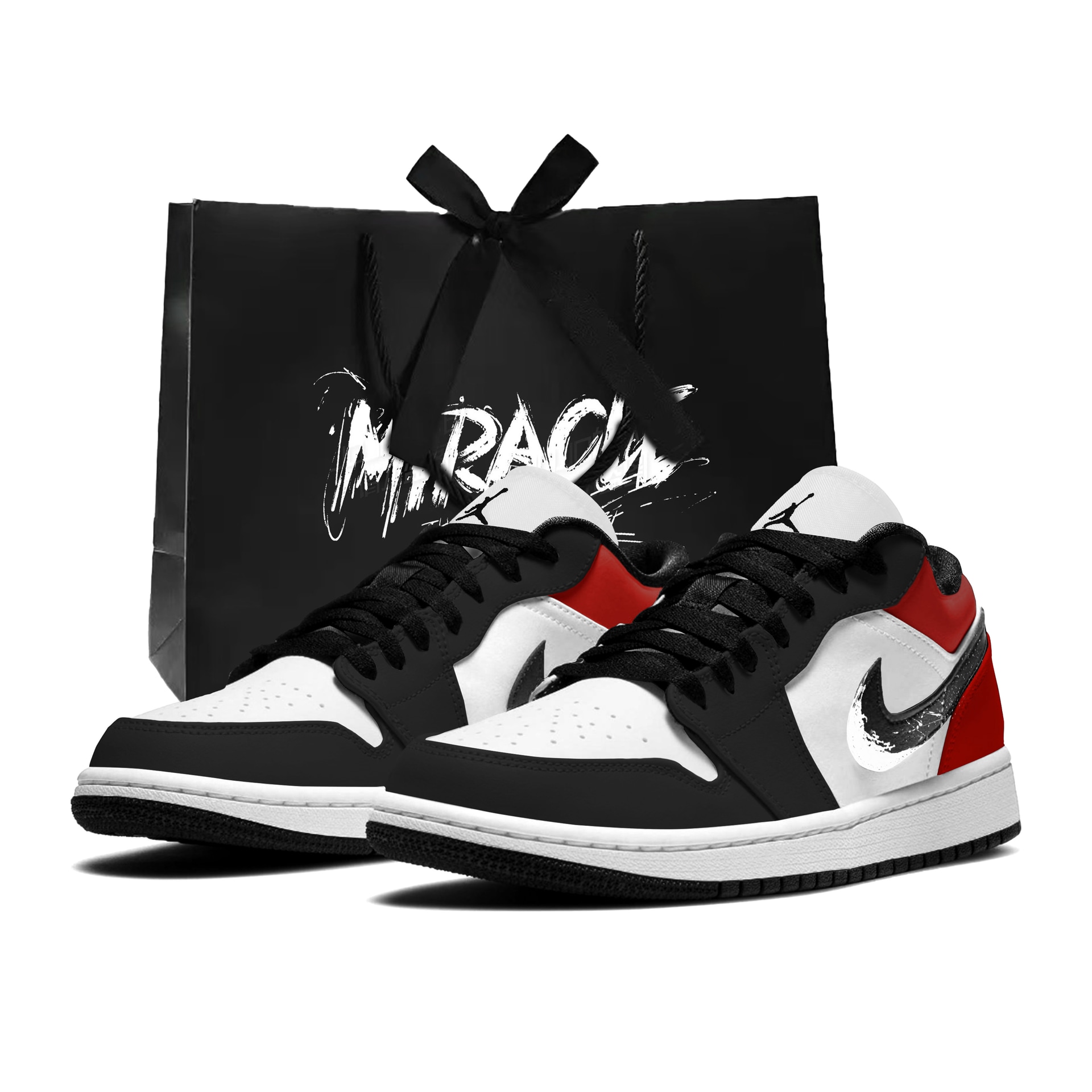 Jordan Air Jordan 1 Low Black Red