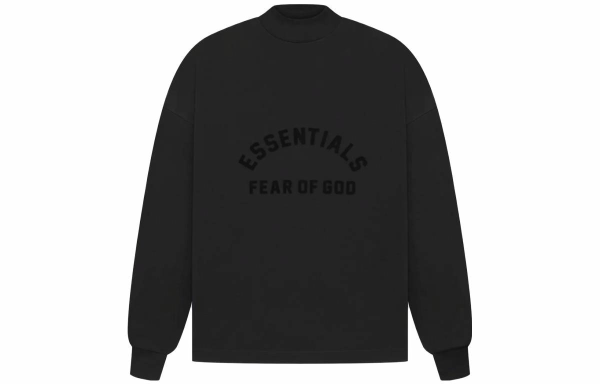 Fear of God Essentials The Black Collection SS23 Ls Tee Jet Black
