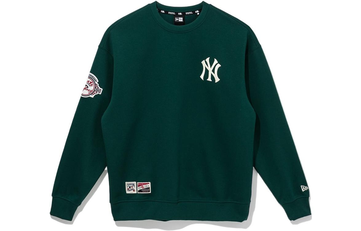 Худи New Era x MLB Yankees Logo Crewneck Sweatshirt Green