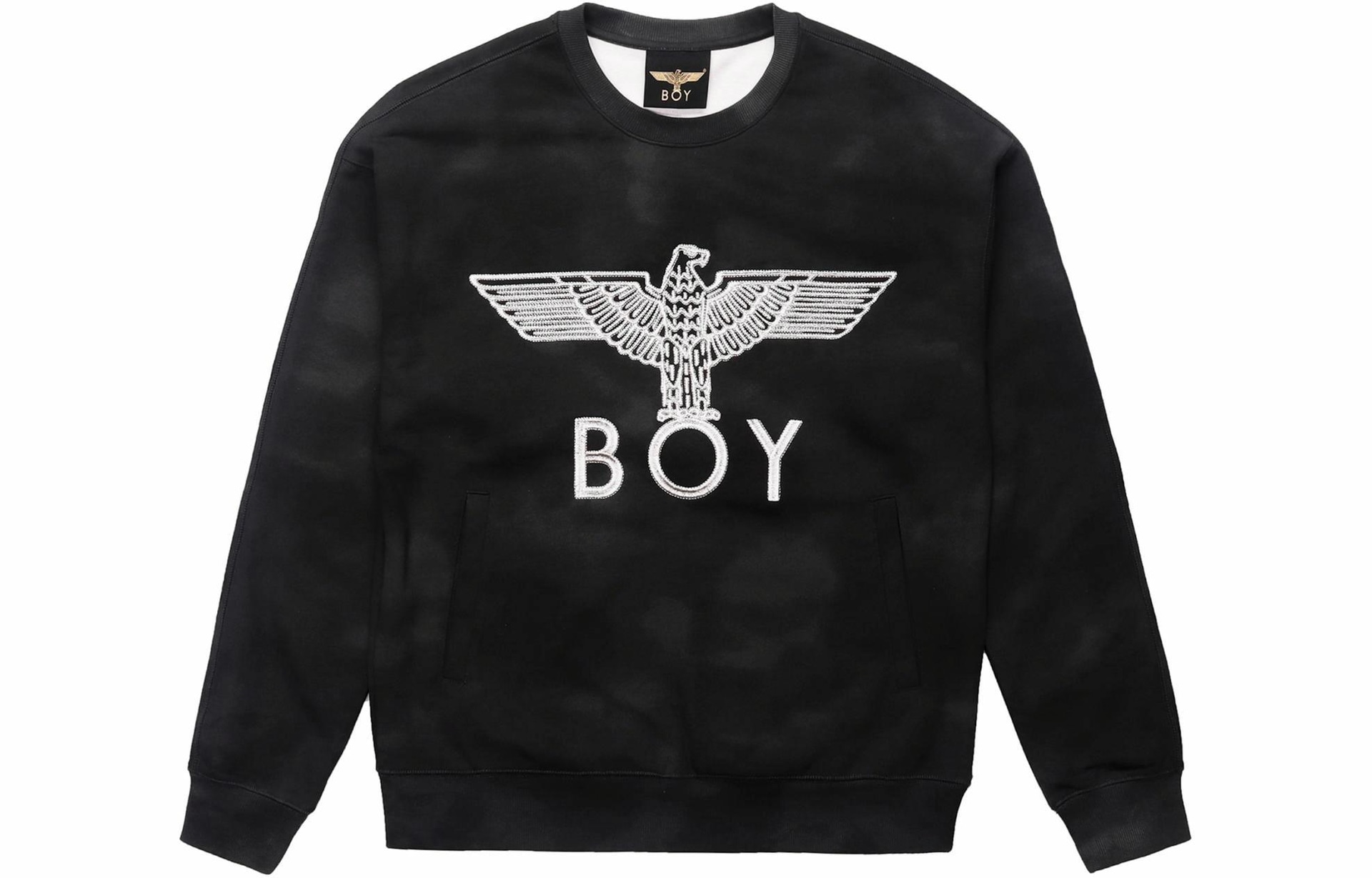 Худи Boy London Printed Pullover Sweatshirt Black
