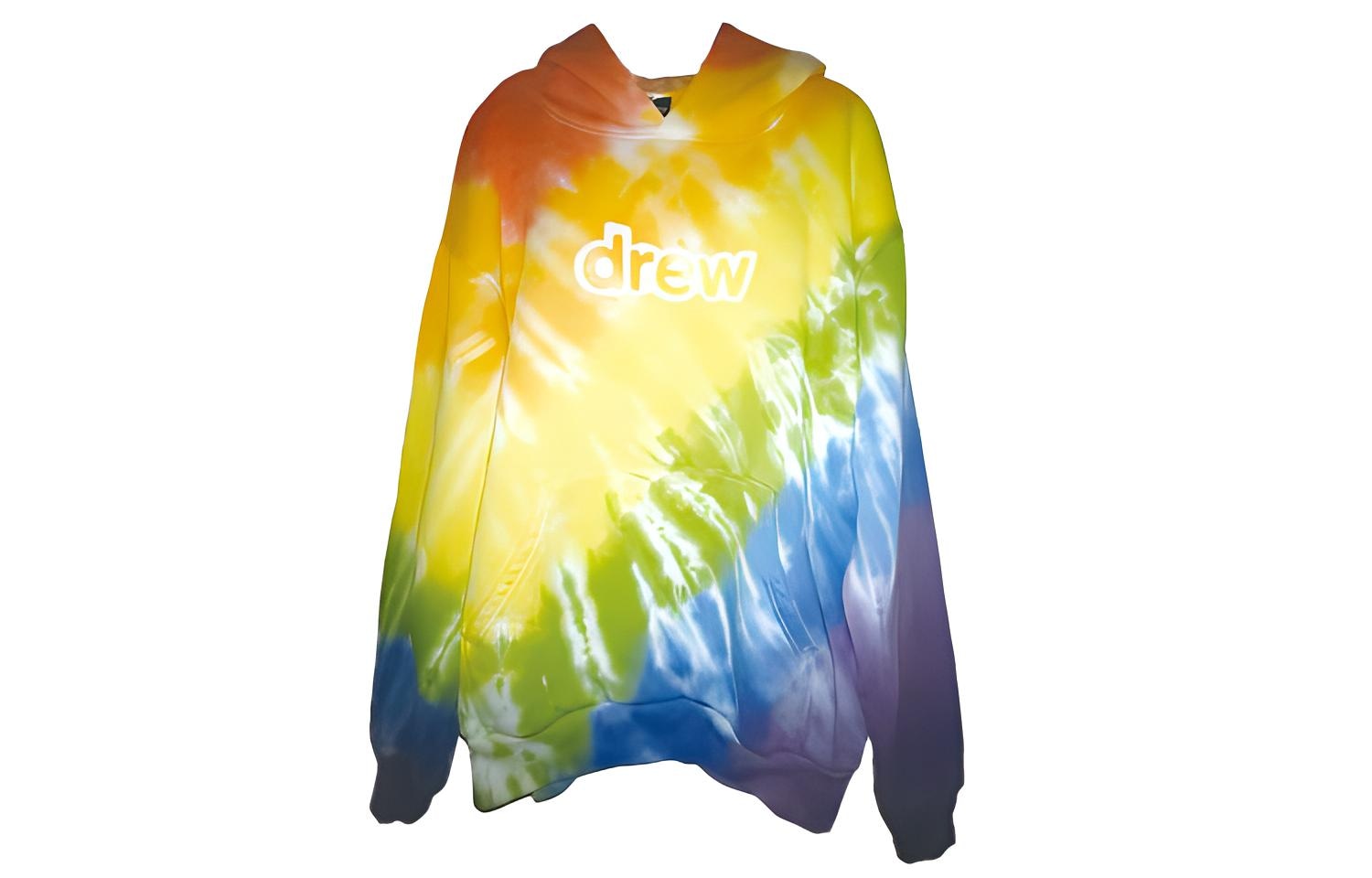 Худи Drew House skidoodle tie dye Logo