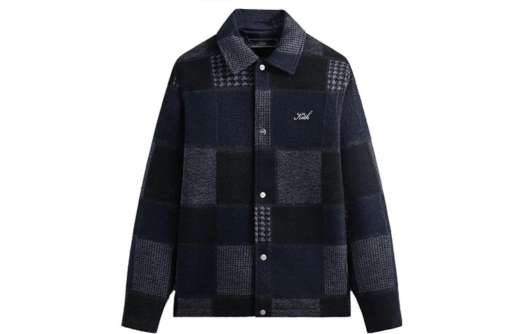 KITH Patchwork Wool Coaches Jacket