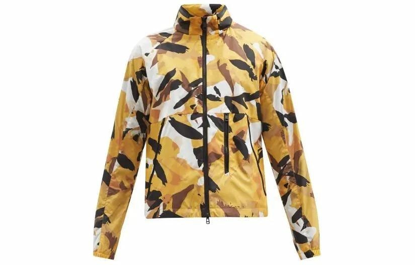Moncler Oct Series Camouflage Jacket Yellow