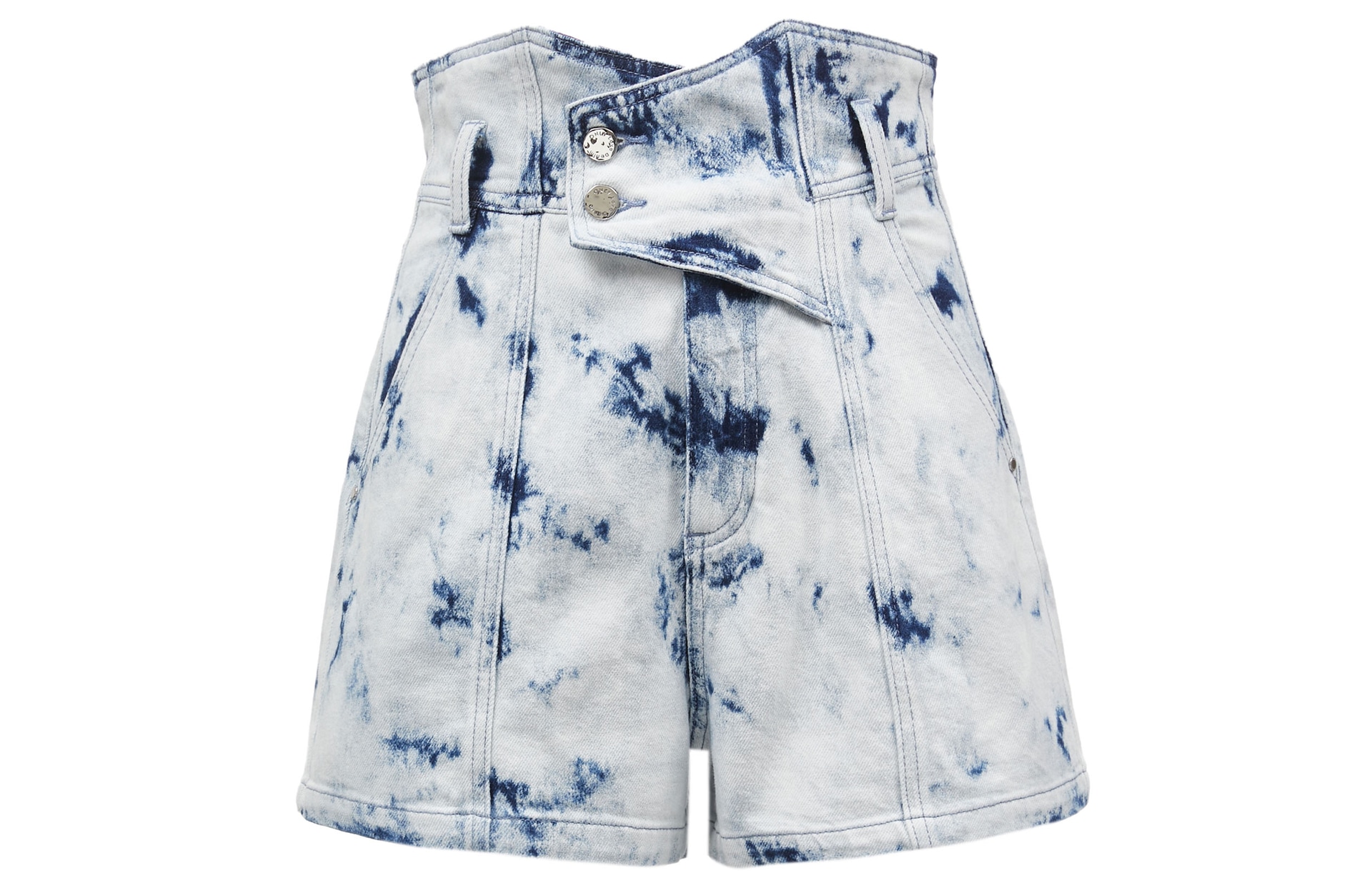 ONLY High Waist A-Line Denim Shorts