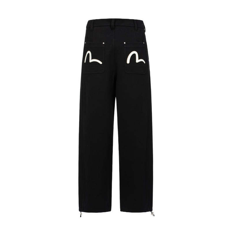 EVISU SS24 Black Sweatpants