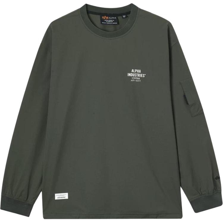 Худи Alpha Industries FW25 logo